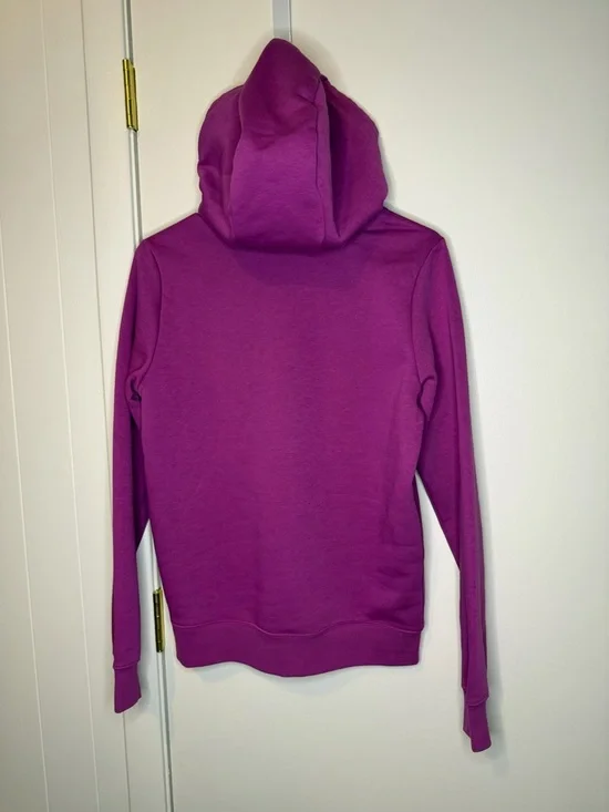 Nike Women's Hooded Fleece Sweatshirt - Purple - Picture 2 of 7